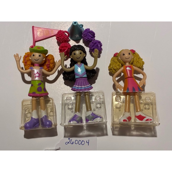 Groovy Girls Other - Set of 3 Groovy Girls Vintage Cheerleader Dolls with Accessories for Kids
